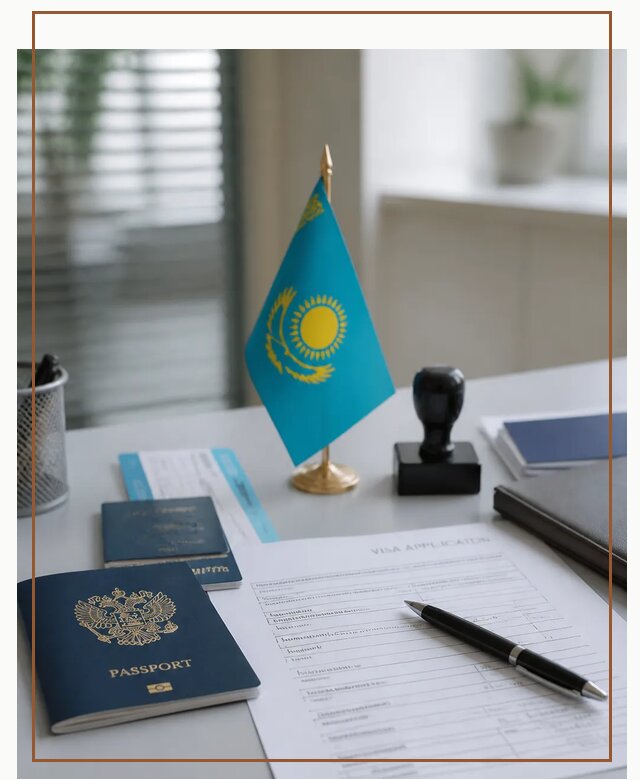 Оформление визы в Казахстан для поездки и работы в Североуральске