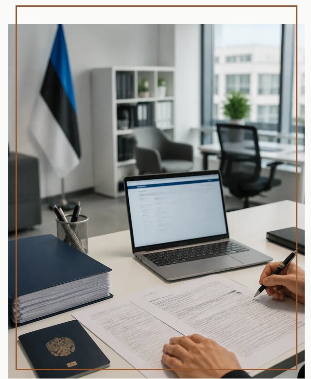 Оформление ВНЖ в Эстонии для переезда и легального проживания в Североуральске