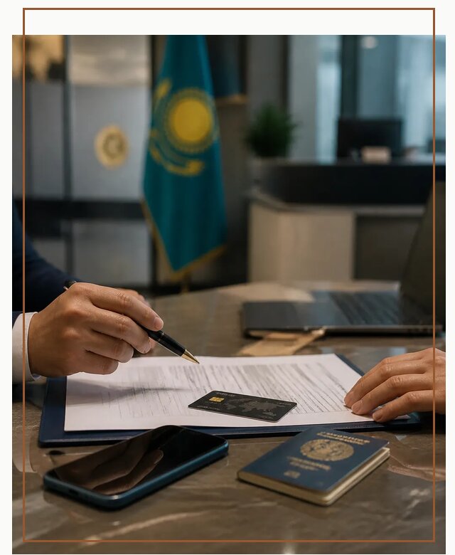 Открытие счета и банковской карты в Казахстане в Североуральске